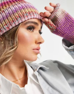 Design Bright Mix Knit Beanie