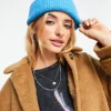 Design Chunky Double Roll Beanie In