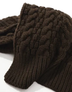 Design Chunky Knit Scarf In