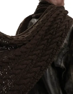 Design Chunky Knit Scarf In