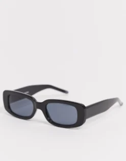 Design Chunky Rectangle Sunglasses With Lens In