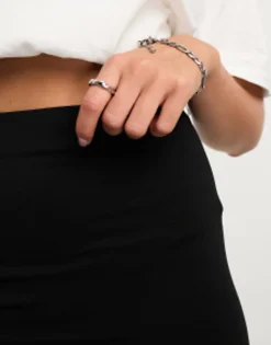 Design Column Maxi Skirt In