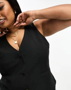 Design Curve Waistcoat In