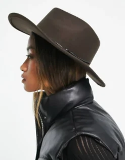 Design Felt Fedora With Size Adjuster In