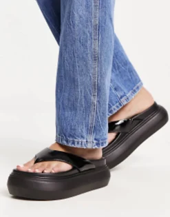 Design Fiesty Flatform Toe Thong In