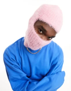 Design Fluffy Balaclava In
