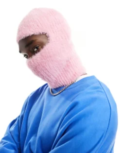 Design Fluffy Balaclava In