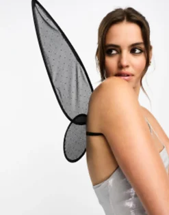 Design Halloween Angel Wings With Diamante