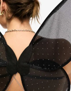Design Halloween Angel Wings With Diamante