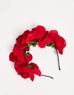 Design Halloween Garland Headband In Floral