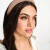 Design Headband With Faceted Bead Detail In