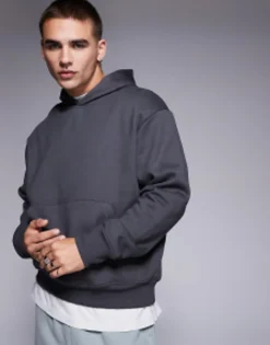 Design Heavyweight Mix & Match Set In Washed Black