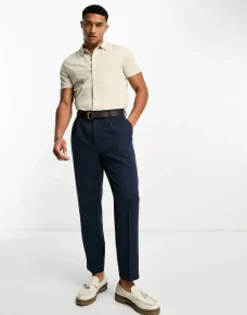 Design Jersey Shirt In Beige