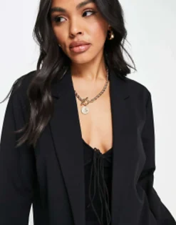 Design Jersey Slouchy Suit Blazer In
