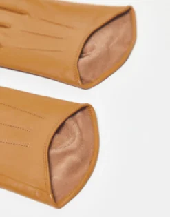 Design Leather Gloves With Touch Screen In