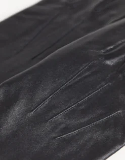 Design Leather Touchscreen Gloves In
