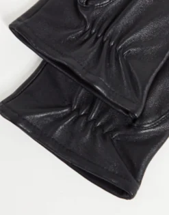 Design Leather Touchscreen Gloves In