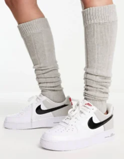 Design Leg Warmer In Grey Marl