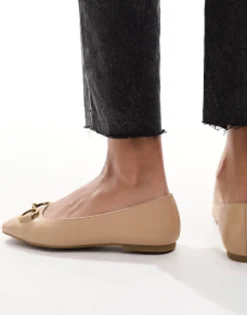 Design Leighton Square Toe Ballet Flats In