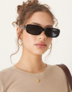 Design Mid Square Sunglasses In