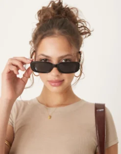 Design Mid Square Sunglasses In