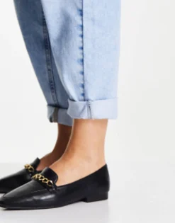 Design Mingle Chain Loafers In