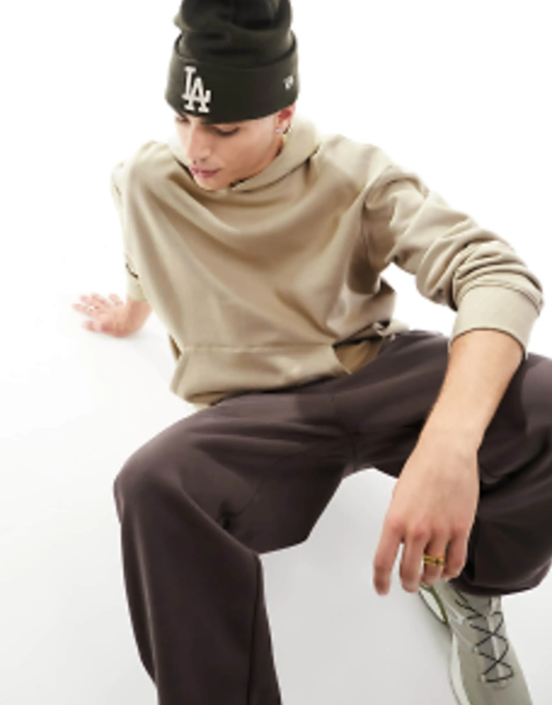 Design Mix & Match Heavyweight Set In Beige