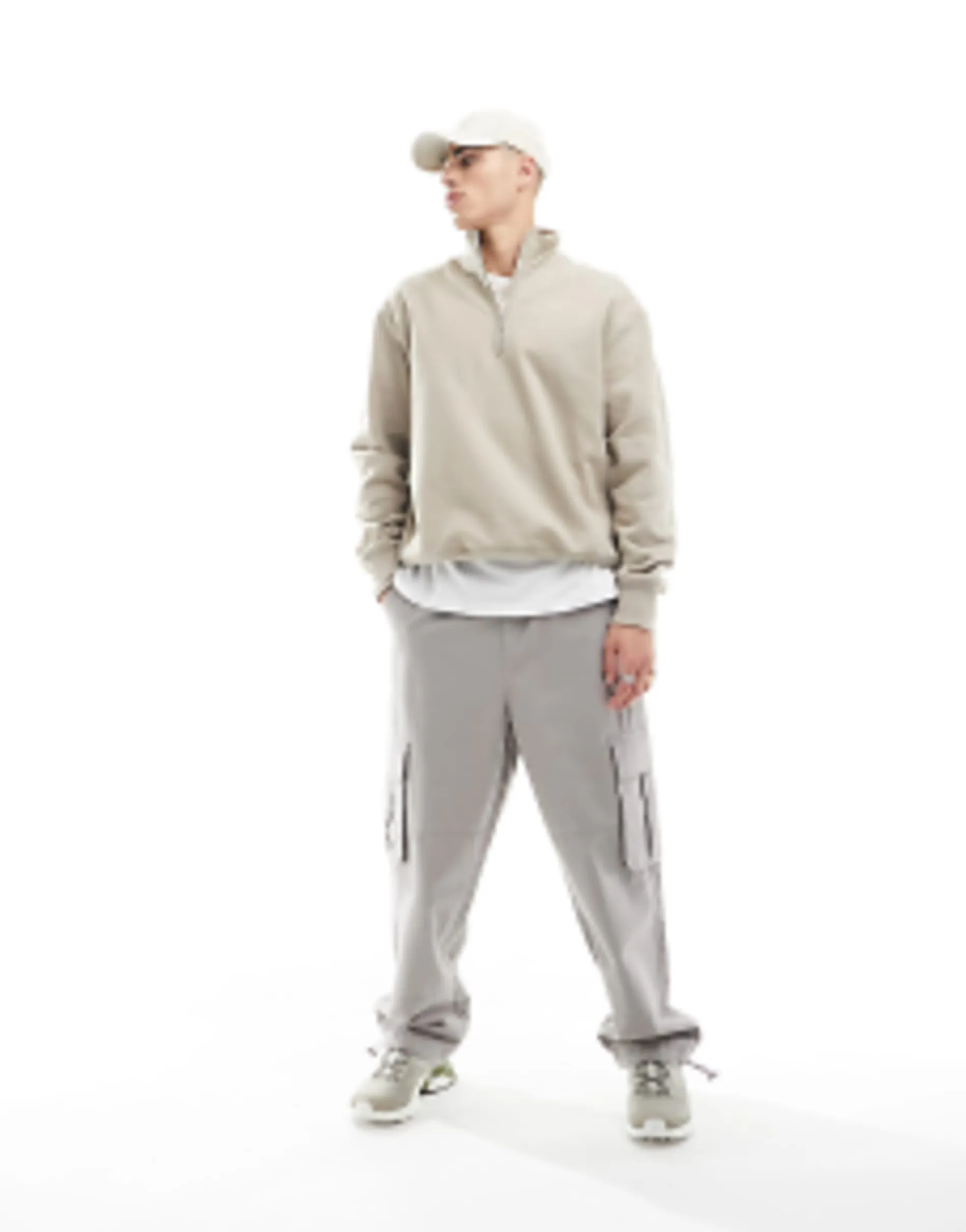 Design Mix & Match Heavyweight Set In Beige
