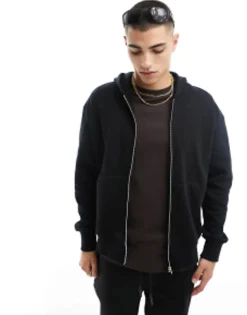 Design Mix & Match Heavyweight Set In Black