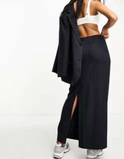 Design Mix & Match In Navy Pinstripe