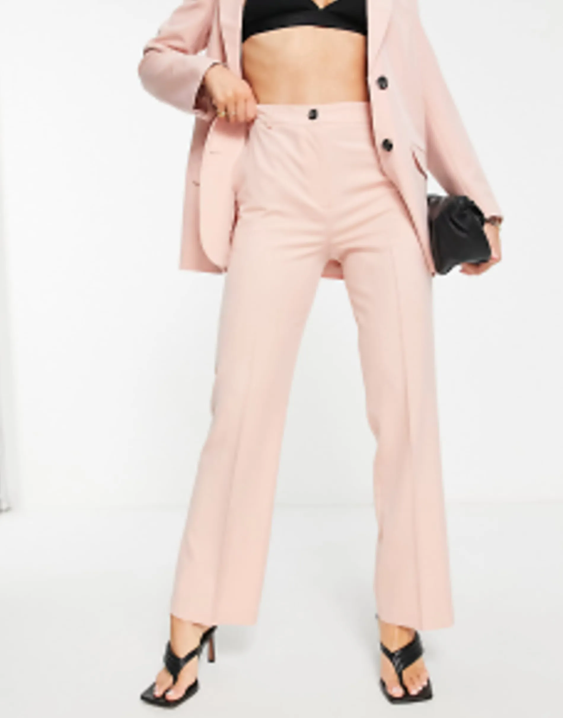 Design Mix & Match Slim Boy Suit In Blush