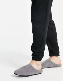 Design Mule Slippers In Marl
