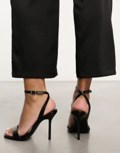 Design Nali Barely There Heeled Sandals In Pu