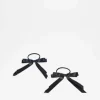 Design Pack Of 2 Hairbands With Bow Detail In Satin