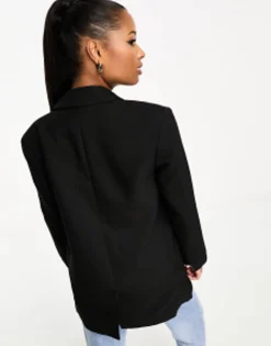 Design Petite Long Line Perfect Blazer In