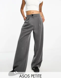 Design Petite Relaxed Dad Trouser In