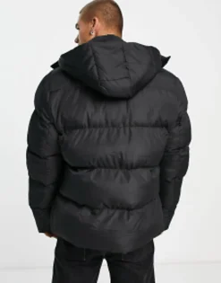 Design Puffer Jacket With Detachable Hood In