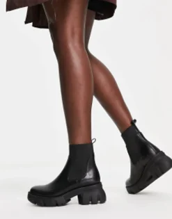 Design Reed Chunky Chelsea Boots In