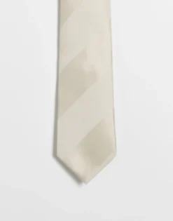 Design Regular Tie With Tonal Stripe In