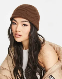Design Rib Beanie In