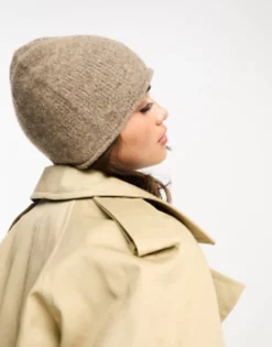 Design Roll Edge Beanie In
