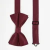 Design Satin Bow Tie In