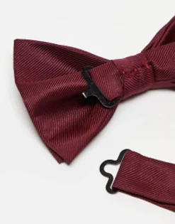 Design Satin Bow Tie In