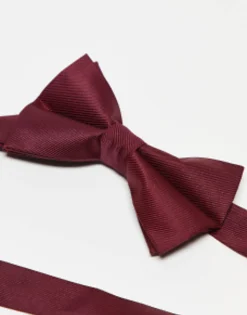 Design Satin Bow Tie In