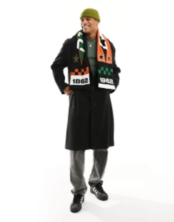 Design Scarf With Football Inspired Design In Multicolour