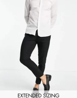 Design Skinny Cropped Smart Trousers In