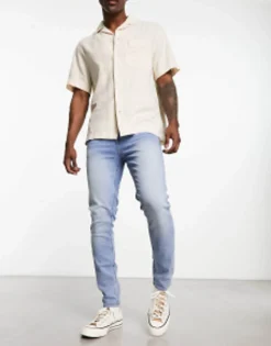 Design Skinny Jeans In Vintage