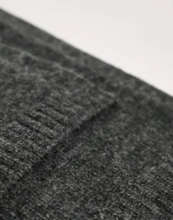 Design Skinny Knit Scarf In Grey