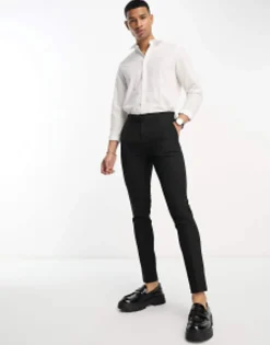 Design Skinny Smart Trousers In