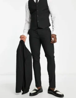 Design Skinny Suit In Black